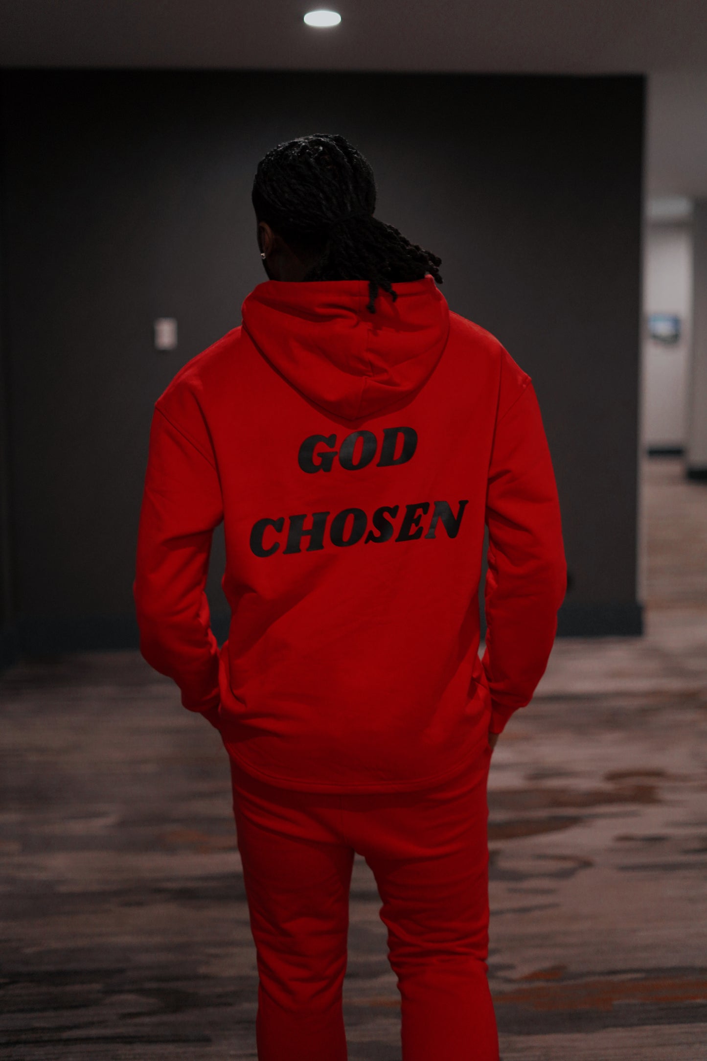 God Chosen Hoodie Red PRE-ORDER
